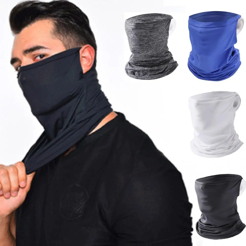 40%HOTUnisex Motorcycle UV Protection Face Bandana Tube Scarf Neck Gaiter Balaclava Face Mask Bandana Magic Scarf Women Men