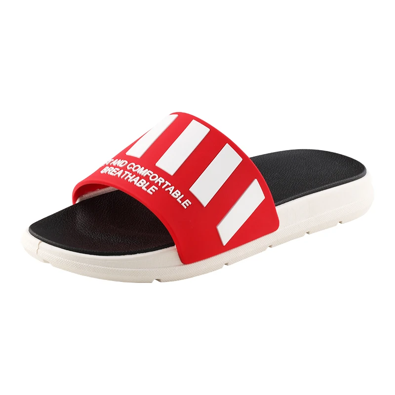 

Couple outdoor slippers men's summer street fashion anti slip thick bottom cool slippers family indoor soft bottom bathroom