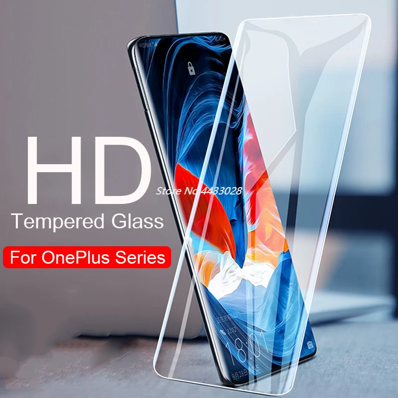 Стекло для OnePlus 7 Pro 6T 6 защита экрана прозрачное Защитное стекло One Plus 5T 5 1 + пленка