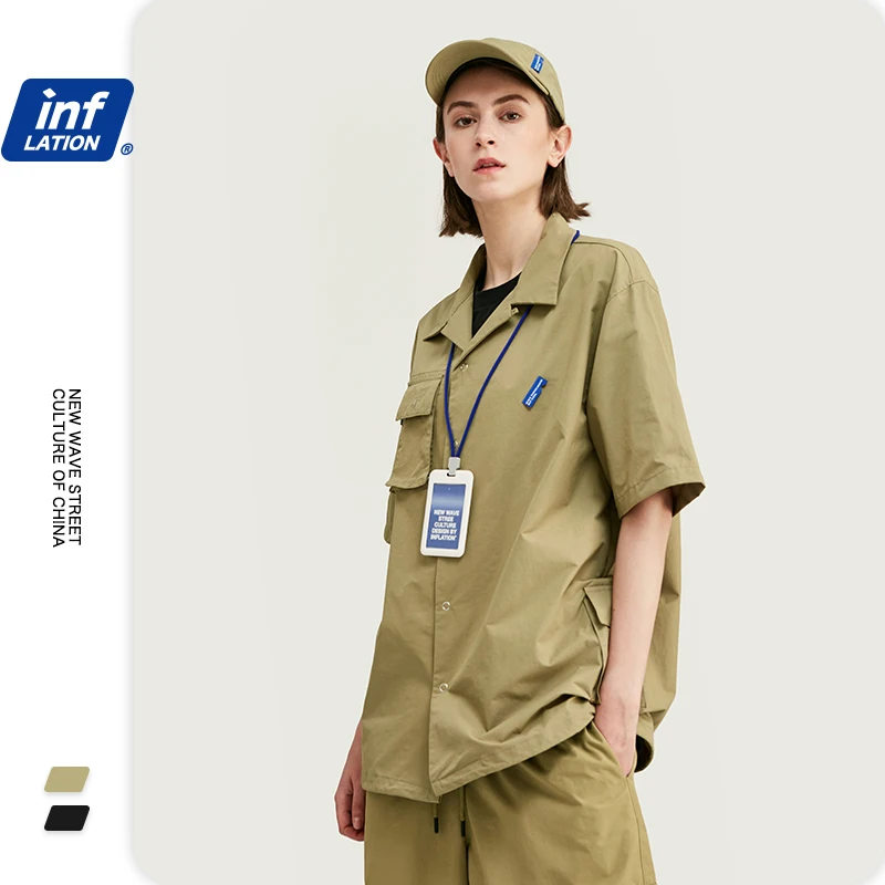 Мужской летний спортивный костюм мужская рубашка из полиэстера с коротким