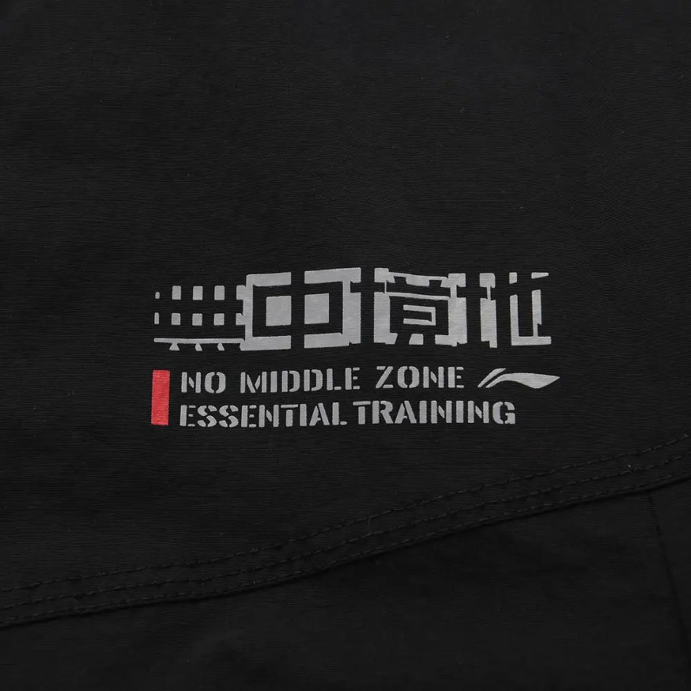 Li-Ning, мужская тренировочная стеганая куртка, водонепроницаемая, теплая, полиэстер, с подкладкой, зимние ватные куртки, пальто, AJMP023 COND19