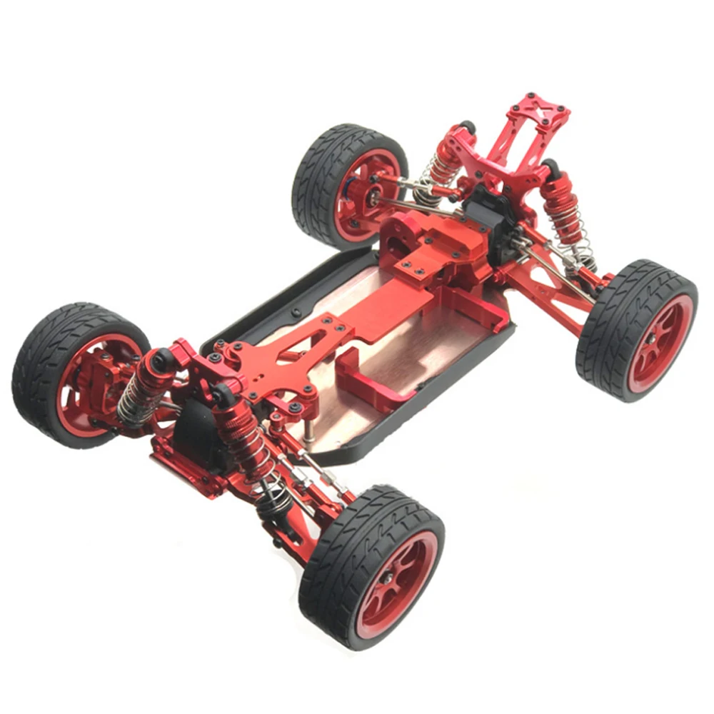 Wltoys Assembled 1:14 Remote Control Car Accessories 144001 Remote Control Car Metal Upgrade Vehicle Frame Full Metal Cheap