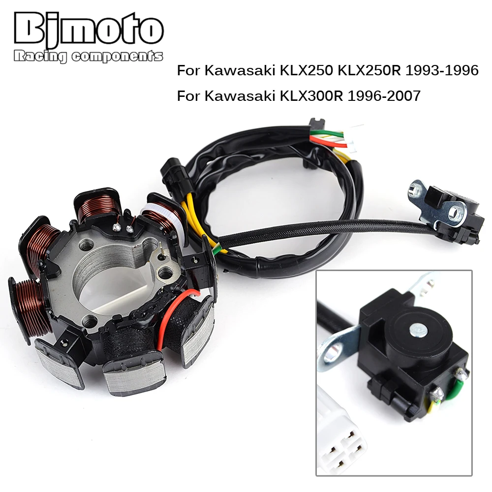 

Катушка статора для Kawasaki KLX300R 1996-2007 KLX250 KLX250R 1993-1996 21003-1274 21003-1269 катушка генератора KLX 300R 250R KLX 250