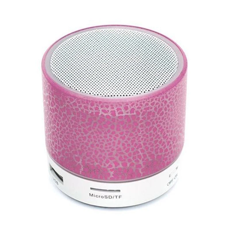 Speaker Mini Wireless Loudspeaker Crack LED TF Card USB Subwoofer Portable MP3 Music Sound Column for PC Phone Speakers SP99 | Электроника