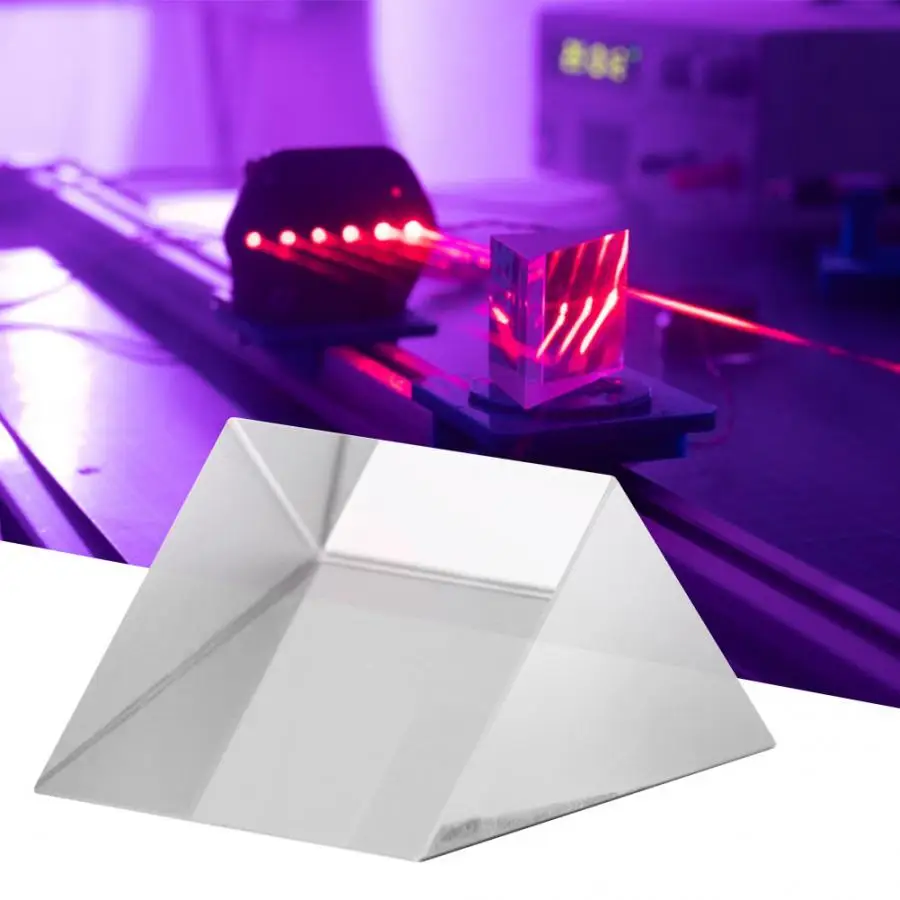 20 мм треугольная призма K9 оптическое стекло для обучающего инструмента