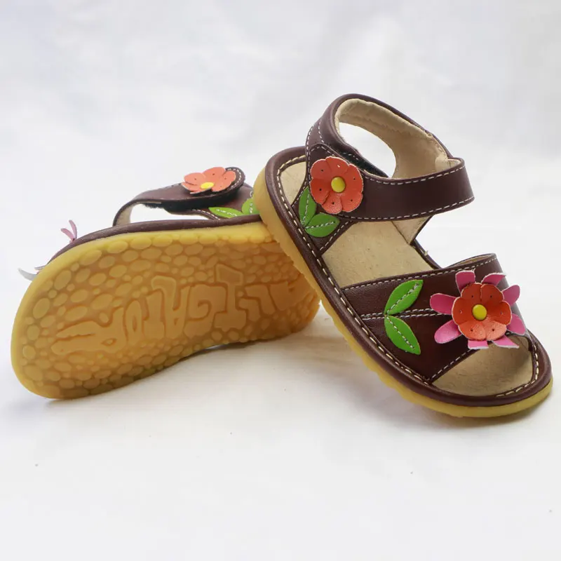 Детская обувь со звуком Детские сандалии звуками Обувь для маленьких девочек