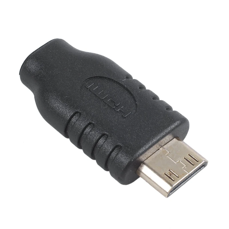 Micro HDMI Type D Female to C Mini Male F/M Adapter Black | Электроника