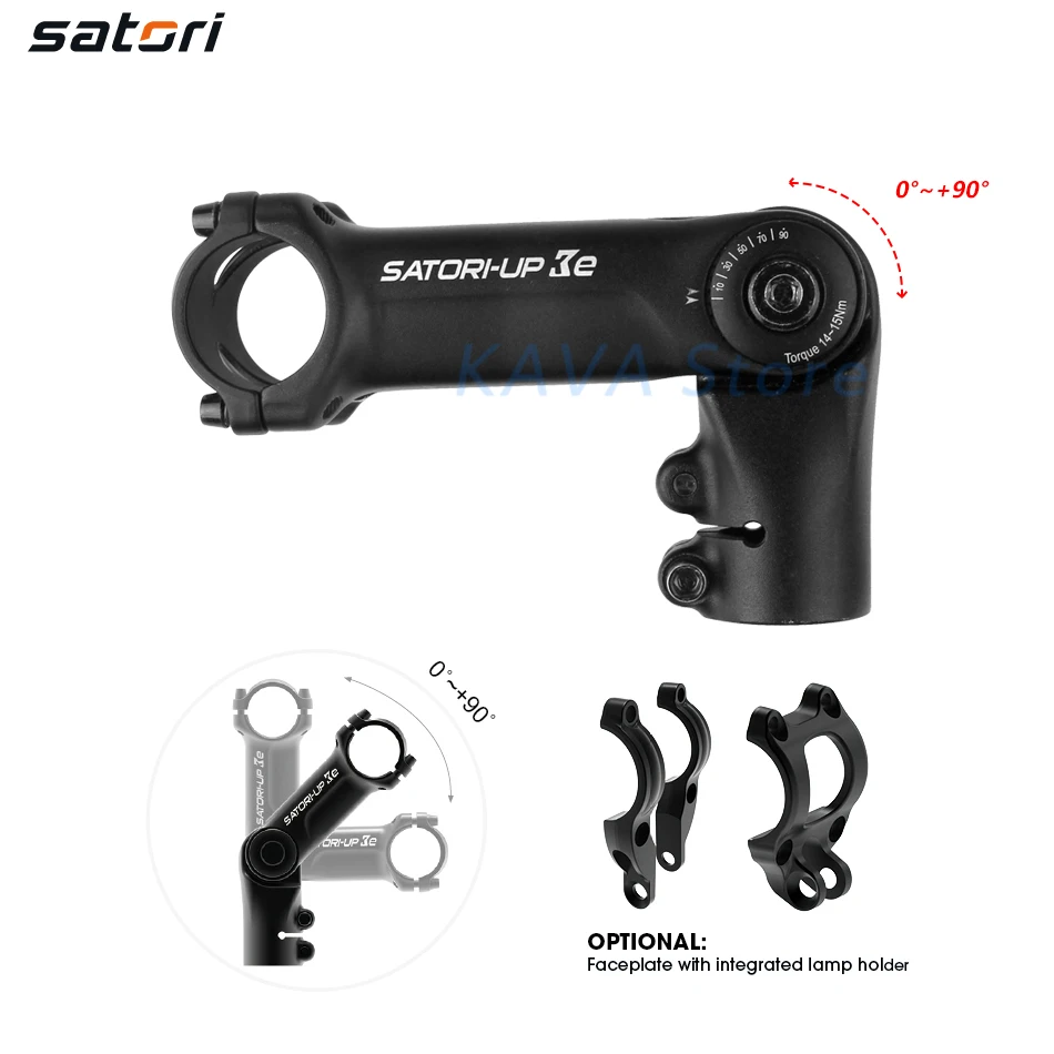 Регулируемый подъемник велосипедного стержня SATORI UP3e с увеличением высоты 31 8 мм *