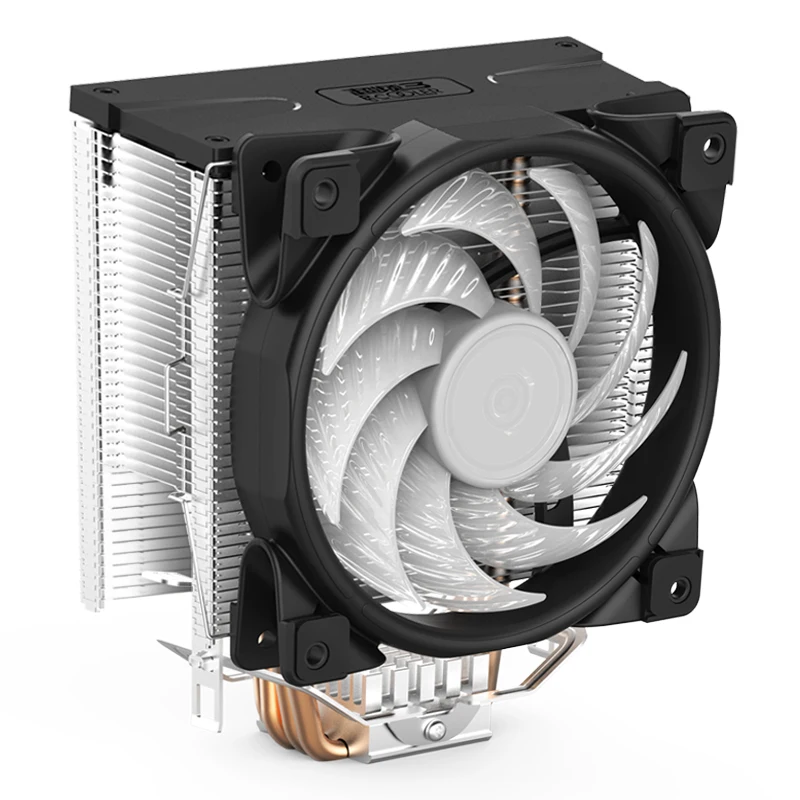 Pccooler X4 4 Heatpipe CPU кулер радиатора 12 см 12В/4PIN RGB тихий вентилятор для Intel LGA 115x AMD AM4 120 мм