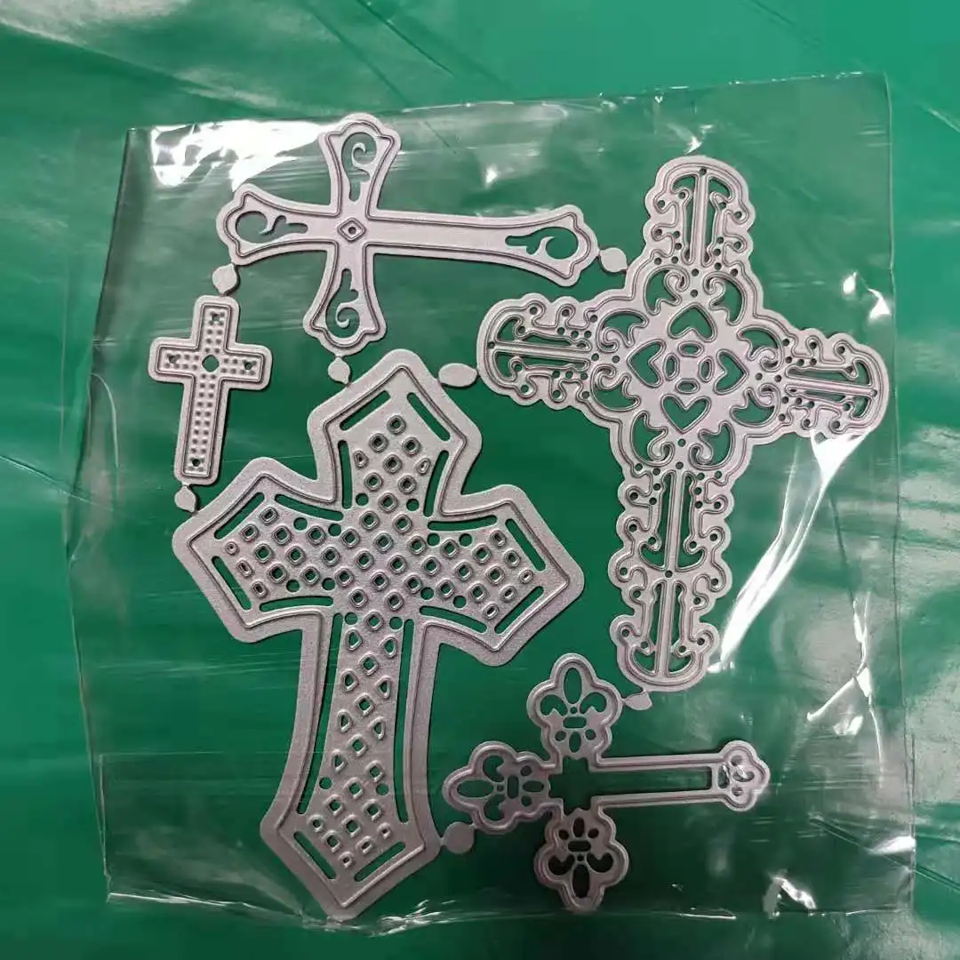 5 красивых цветочных краев перекрестные металлические режущие штампы форма для