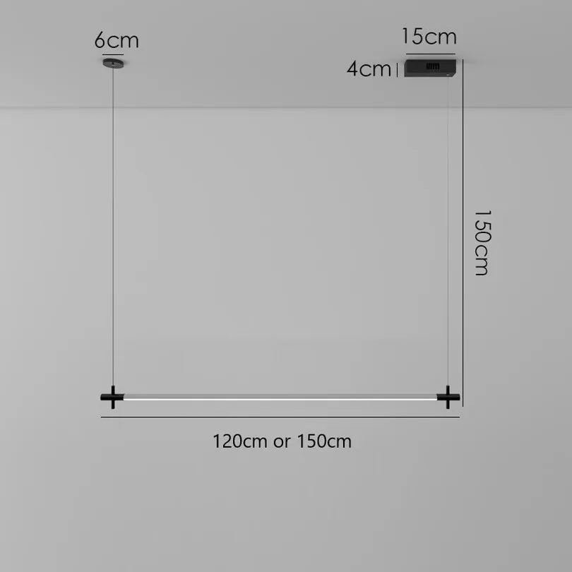 

Minimalist Modern Pendant Lamp Designer Restaurant Dining Table LED Pendant Lights Minimalist Creative Nordic Strip Lighting AC