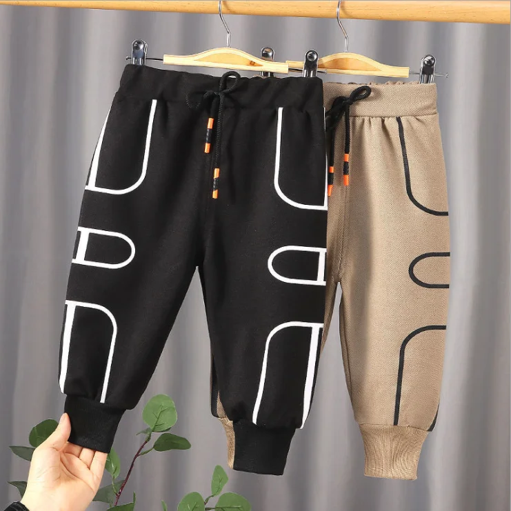 

Boys Casual Pants Spring Autumn Children Fashion Cotton Long Trousers Clothes For Baby Kids Sports Outfits 2021 Toddler 1 To 6 Y