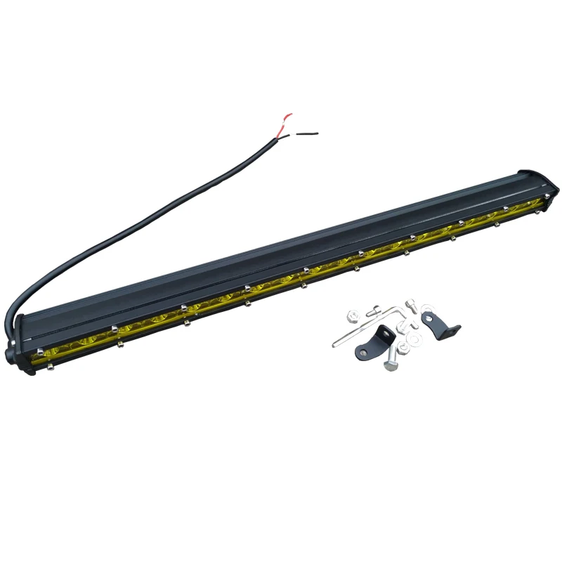 Супертонкая однорядсветодиодный Светодиодная лампа рабосветильник 20 дюймов 12 В