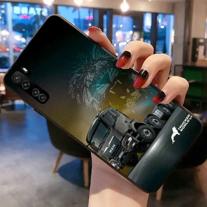 Чехол для телефона с логотипом Man Trucks Huawei P20 P30 P40 lite E Pro Mate 40 30 20 P Smart 2020 P10 | Мобильные