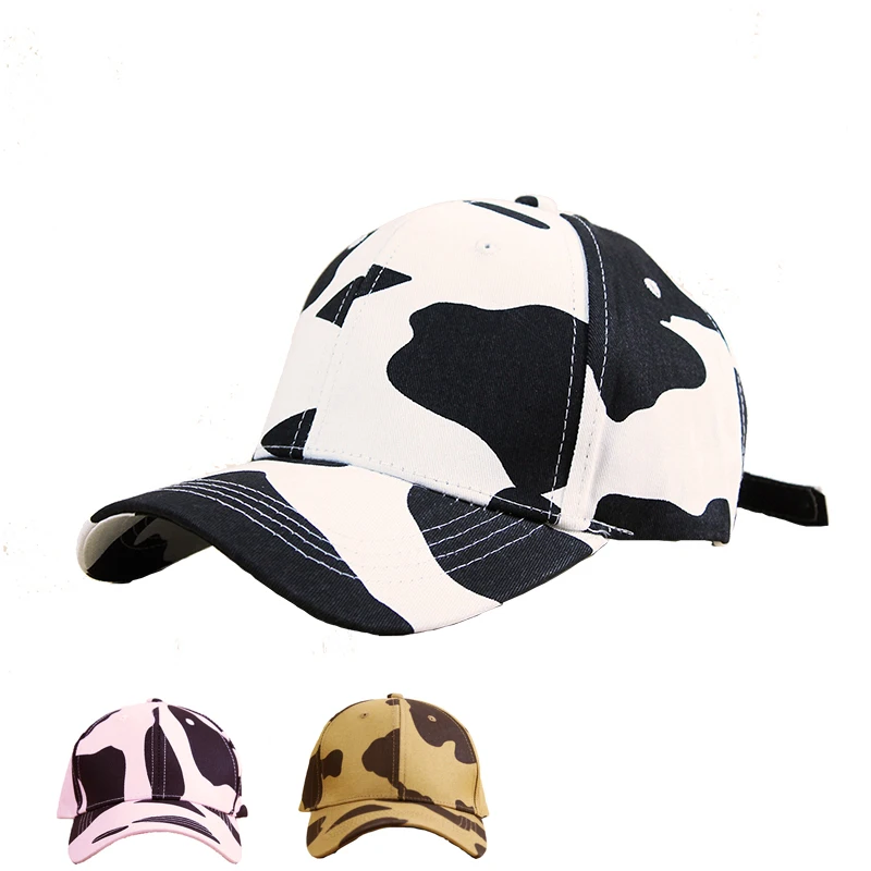 

Бейсболка Мужская, женская, мужская, регулируемая, с принтом коровы, хлопковая, Бейсболка с козырьком, Бейсболка