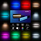 GODOX LC500R RGB полноцветные ручсветодиодный светодиодные светильники 2500K-8500K CRI 95, пульт дистанционного управления, литиевая батарея для видеосъемки