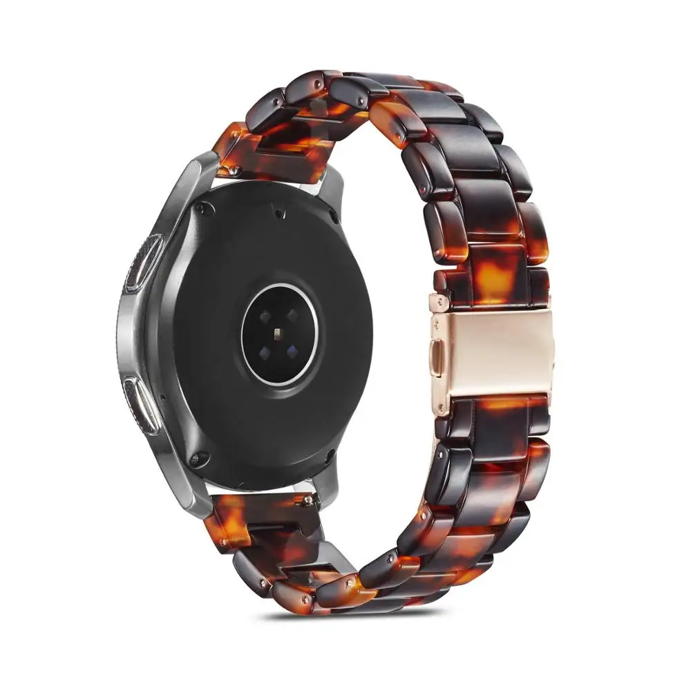 Fire 20 мм 22 мм ремешок для часов из смолы для samsung galaxy gear s3 ремешок из нержавеющей стали Пряжка galaxy 46 мм huawei gt ремешок для часов - Цвет ремешка: Fire