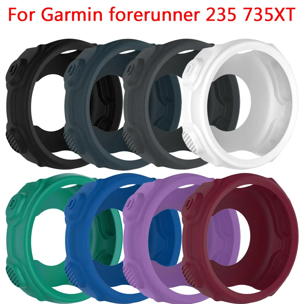 

Smartwatch Protective Case Cover For Garmin Forerunner 235 735xt Screen Cover Protect Smartwatch Silicone