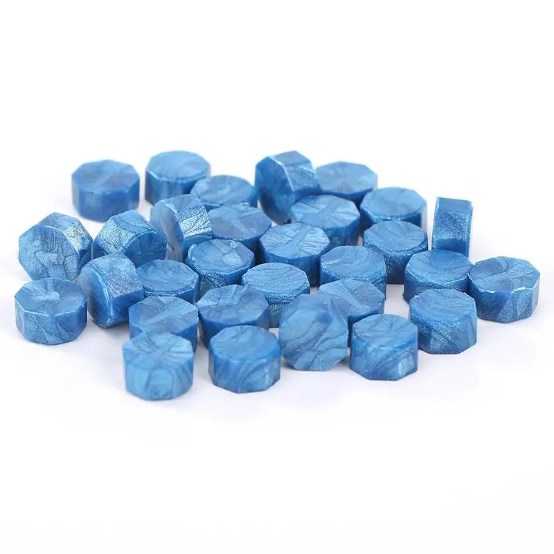 B100Pcs wax bead Ретро цилиндрическая печать воск латунь штамп для конверта печать штамп печать воск DIY Украшение для пригласительных открыток ремесло подарок - Color: B100Pcs wax bead