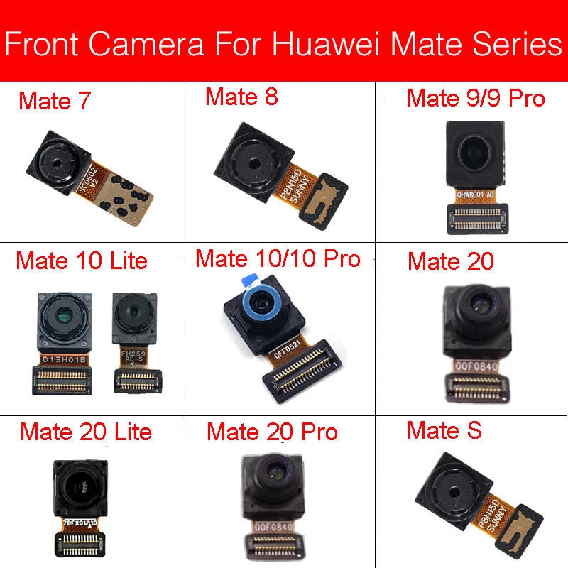 Модуль фронтальной камеры гибкий кабель для Huawei Mate 7 8 9 10 20 Lite Pro/Mate S малая лицевая