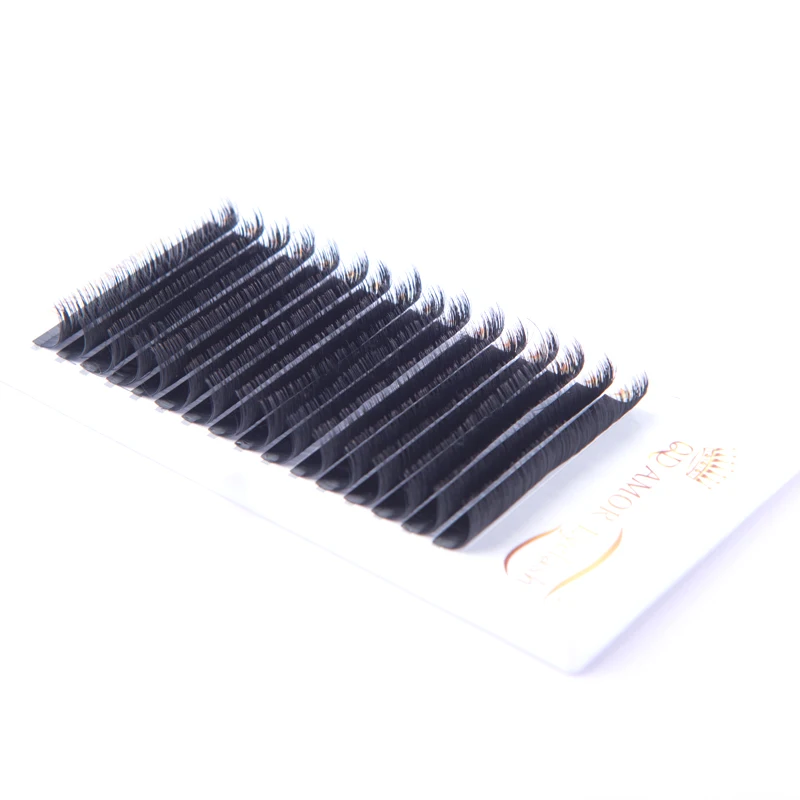 QD AMOR 4cases16lines цветущие ресницы, легкие накладные ресницы, норковые Объемные Накладные ресницы, легкие ресницы