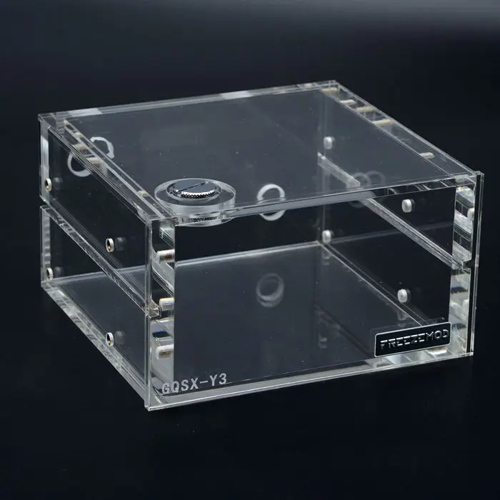 Прозрачный акриловый резервуар для воды FREEZEMOD с двойным оптическим приводом