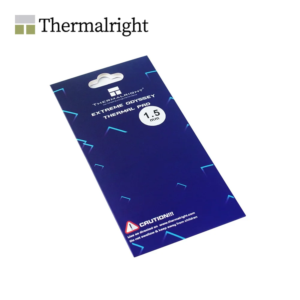 

Thermalright ODYSSEY Thermal Pad For Graphics Card ,Memory ,Clipset Heat Disspation 12.8W/mk 85x45mm 0.5/1.0/1.5/2.0/2.5/3.0mm