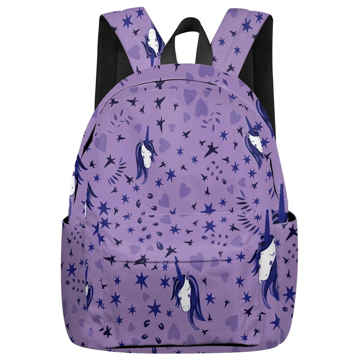 Фото WHEREISART Фиолетовый единорог и звезда рюкзаки Джордж васильтон день рождения