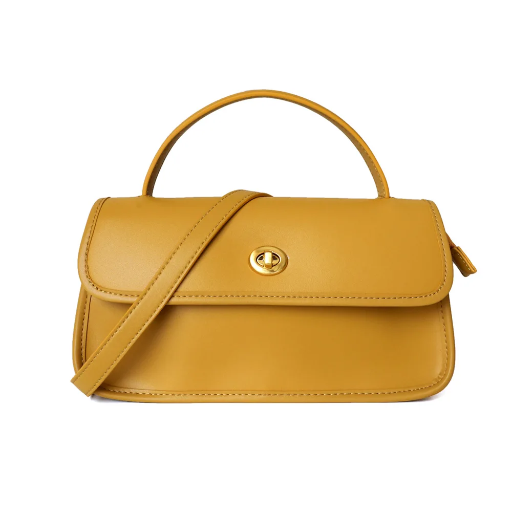 

Handbag Messenger Bag Spring/Summer 2020 One Shoulder Messenger Bag Small Square Bag Lock Flap Bag
