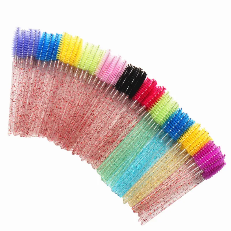 

Eyelash Brushes Makeup Brushes Disposable Mascara Wands Spoolers Eye Lashes Beauty Cosmetic Brush Eyebrow Makeup Tool