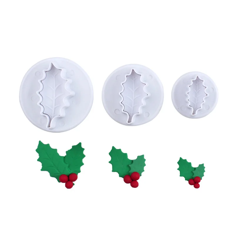 

Fondant Biscuit Mold Spring Embossing Mold Cookie Cutter Die Cake Decorating Tools Baking Tools 2021 Christmas Leaf