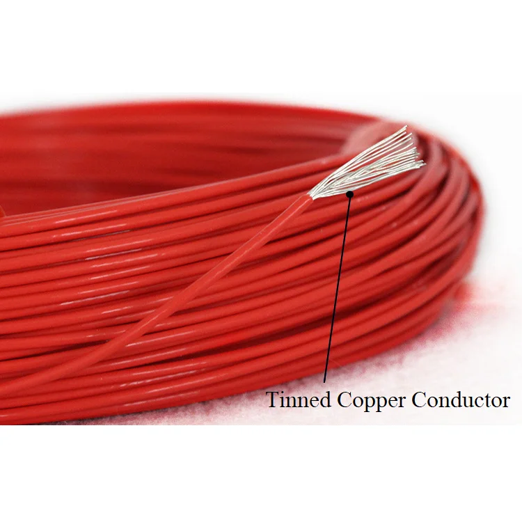 14AWG UL1332 ПТФЭ провод 1 метр OD 2 5 мм FEP пластиковый изолированный