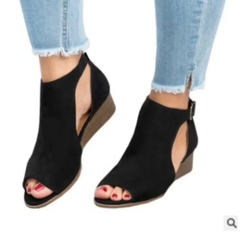 2019 г. Новые модели летней женской обуви римская обувь женские сандалии на