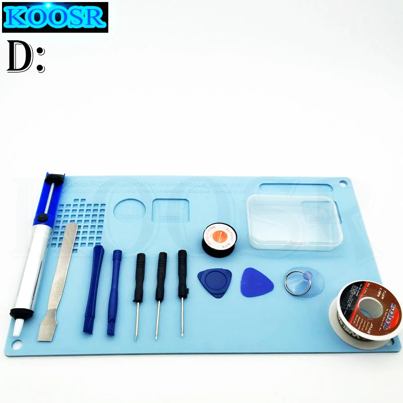 Теплоизоляционный рабочий коврик термостойкий изоляционный BGA для ремонта