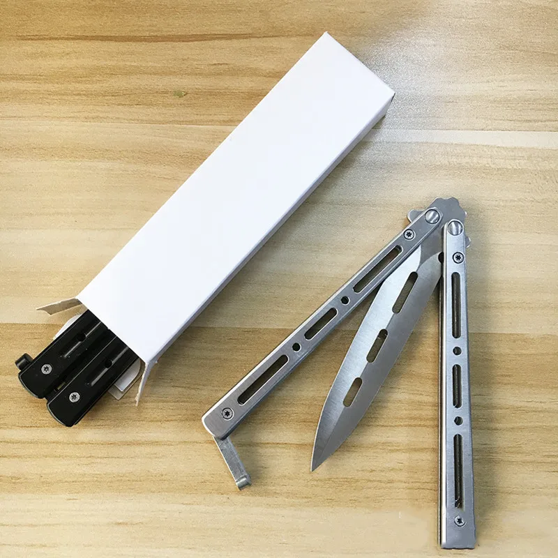 Новый складной нож-бабочка портативный полностью стальной Многофункциональный