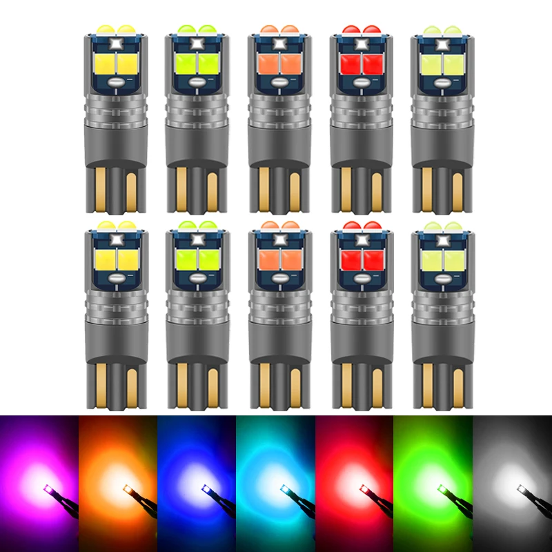10 шт. W5W T10 LED Canbus без ошибок сигнальная лампа 168 194 для Mercedes Benz W204 чтение