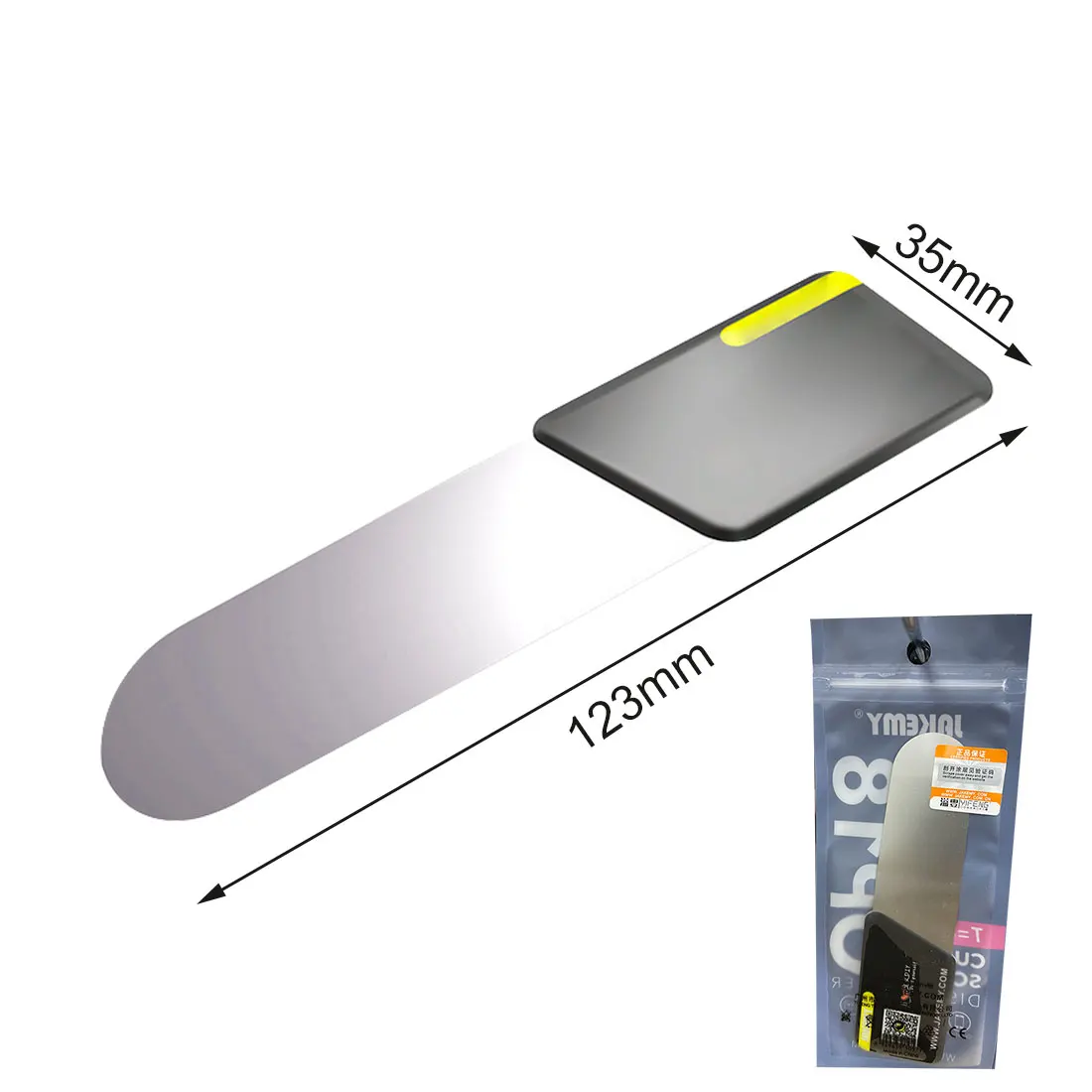 

1PC Newest 0.1mm Stainless Steel Card Curved LCD Screen Opening Tool Mobile Phone Disassemble Repair Knife for Smartphone Repair