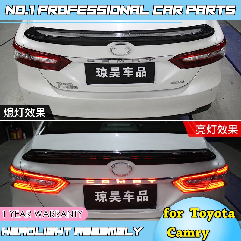 Автомобильные аксессуары задние фонари для Toyota Camry 2018 2019 гибридные