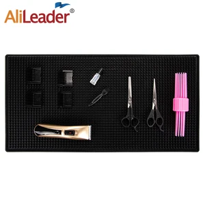 Alileader нескользящий коврик для парикмахерских инструментов для салона, Нескользящий Резиновый коврик для бара, коврик из ПВХ, прямоугольный кухонный коврик