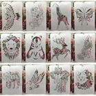 Трафареты для стен, 12 шт.лот, А4, 29 х21 см