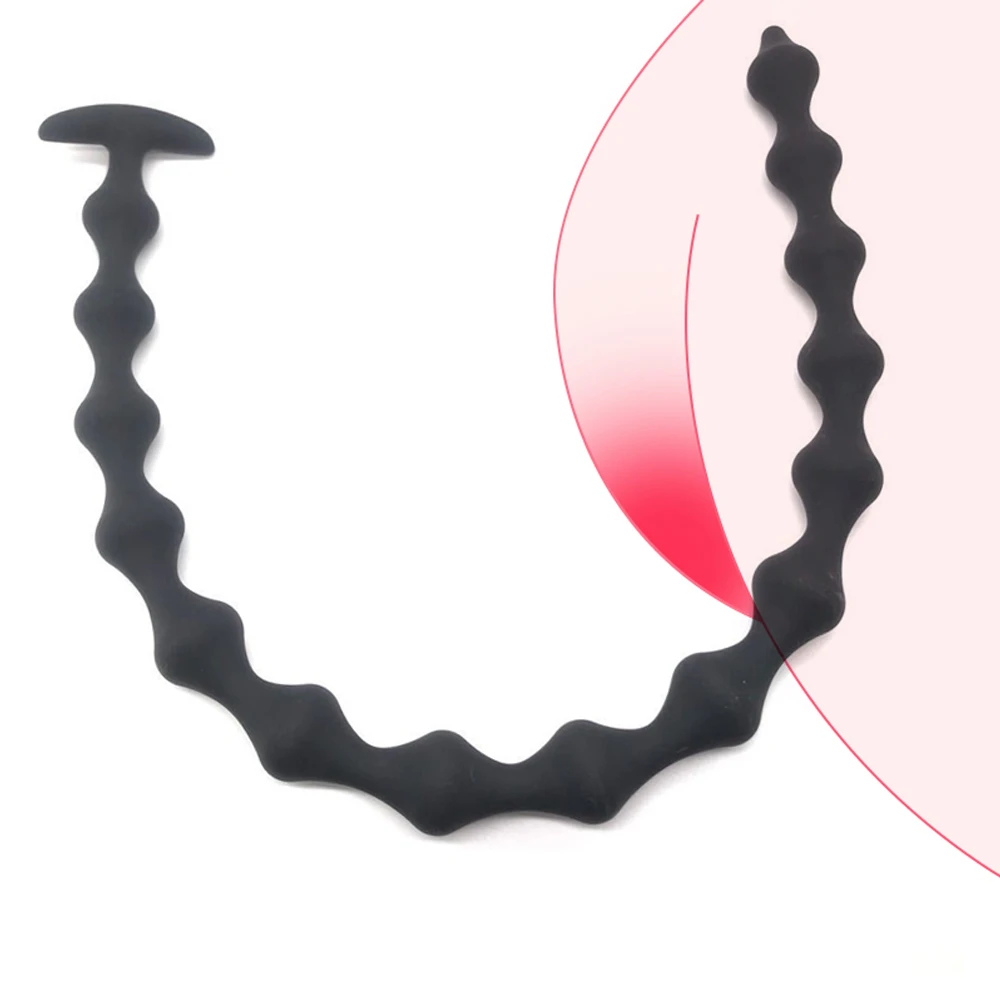 Силиконовые анальные шарики для пар секс-игрушки взрослых длинная Анальная