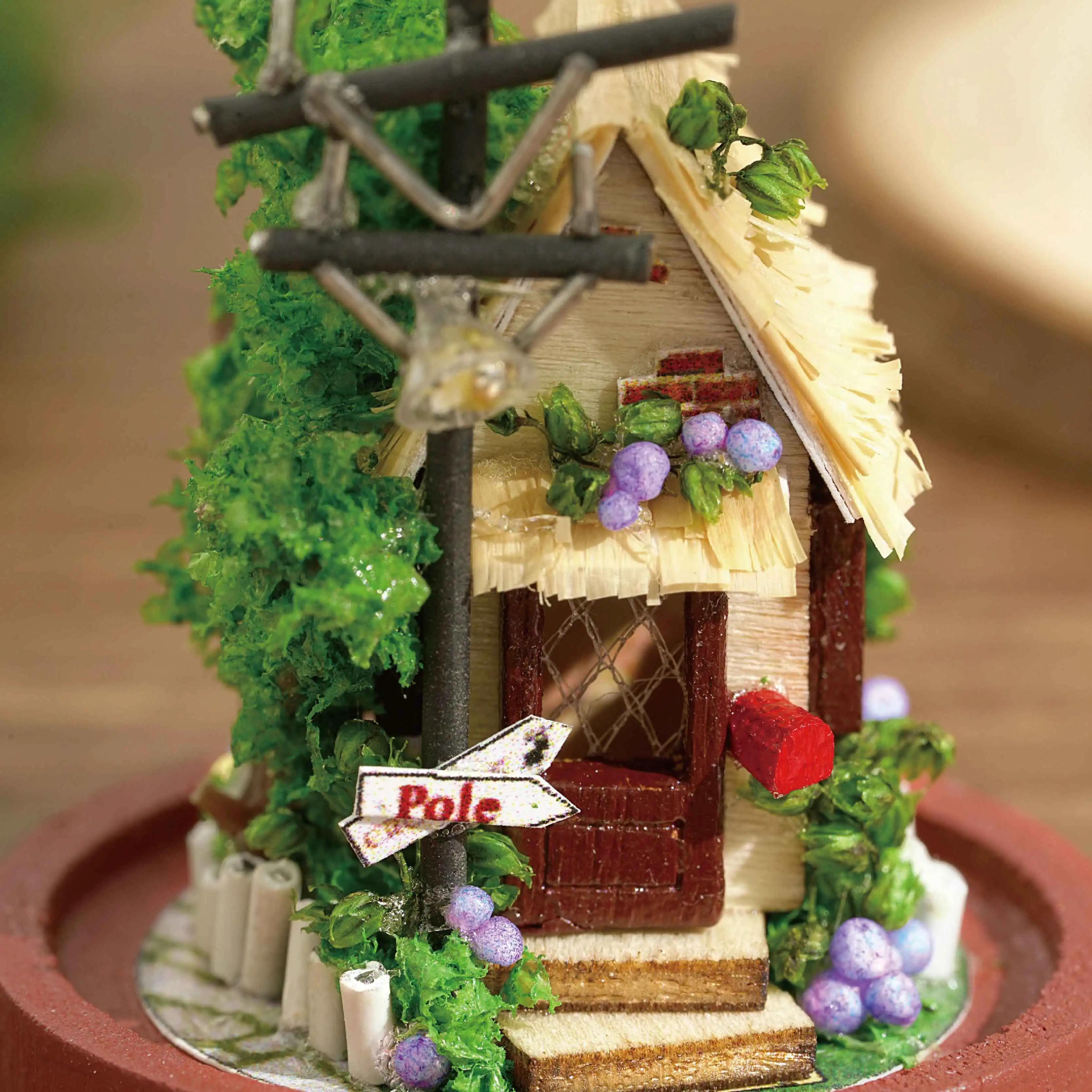 

Gristmas Gift Diy Mini Doll House Toys for Children Furniture Miniature Wooden Miniaturas Dollhouse Birthday Gifts 003
