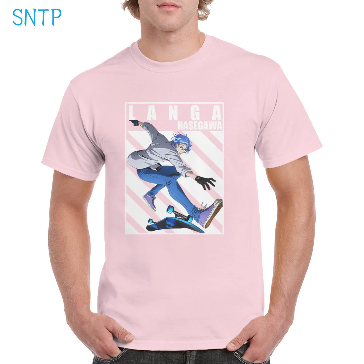 

Copy of Langa Hasegawa t shirt Cotton Anime Sk8 the infinity Tops Ulzzang graphics T-shirt Oversized Female/Man