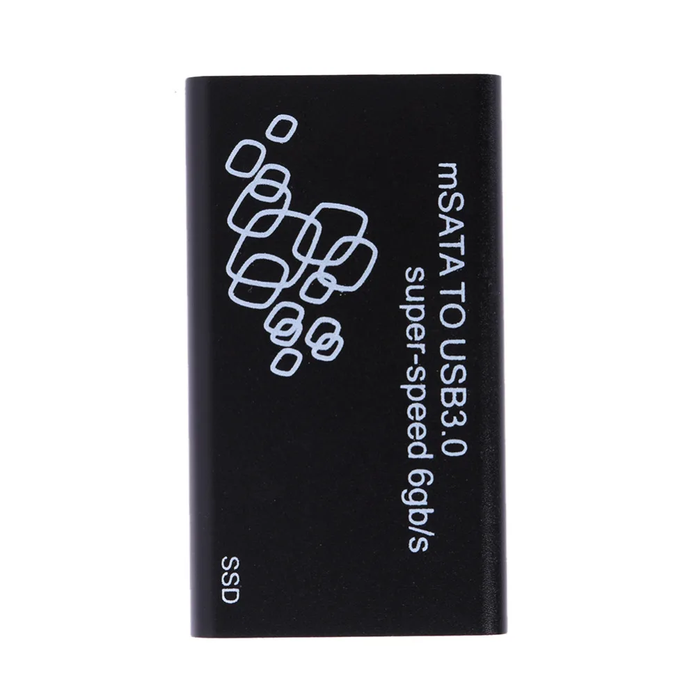 Корпус для жесткого диска mSATA к USB 3 0 SSD внешний корпус HDD Mini чехол msata ssd с кабелем