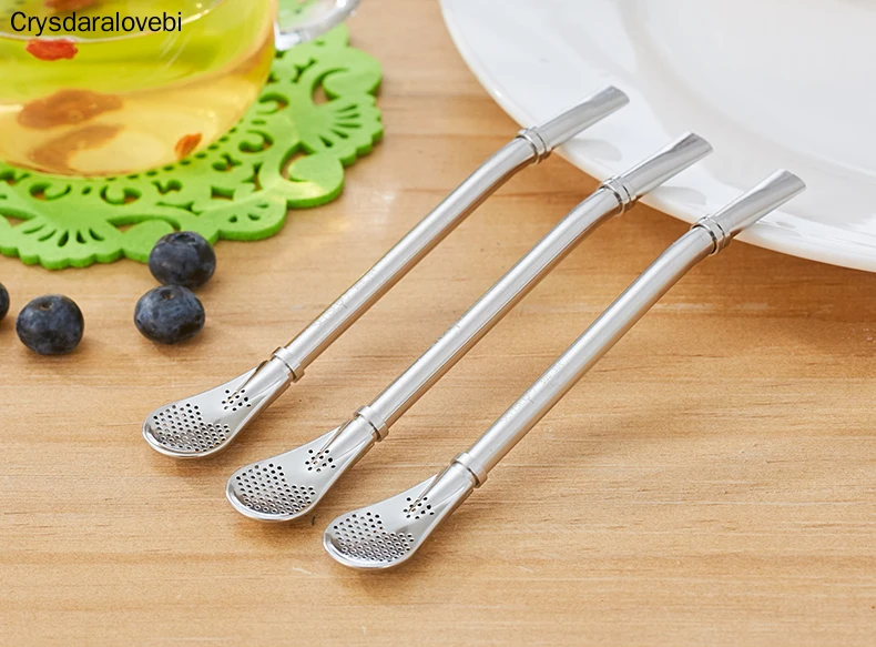 

Оптовая продажа из нержавеющей стали Bombilla straws Yerba mate соломенный фильтр соломы (200 шт./лот)