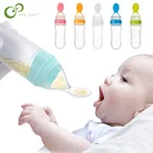 Детская ложка, бутылочка, фидер, пипетка, силиконовые ложки для кормления, лекарства, детские столовые приборы для малышей, Детские аксессуары, для новорожденных ZXH