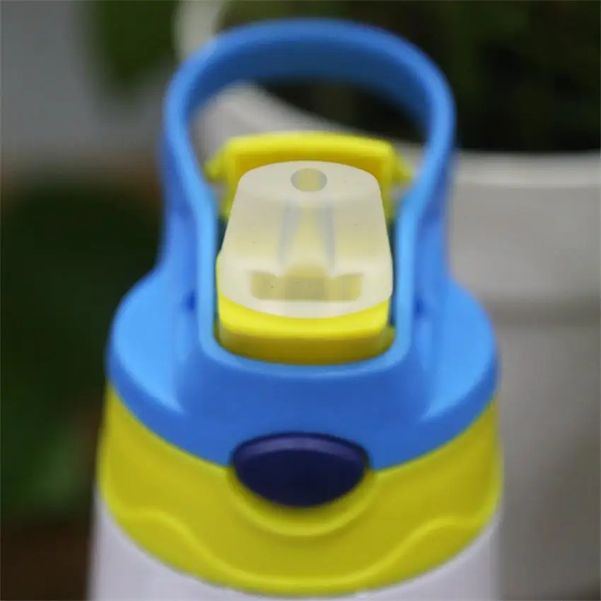 15 шт./лот 350 мл DIY сублимационная чашка Sippy Белая пустая бутылка для воды с