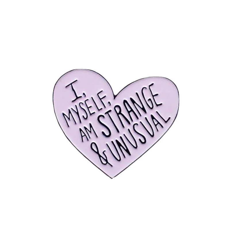 Я сам странная и необычная эмалированная заколка для лацканов - купить по