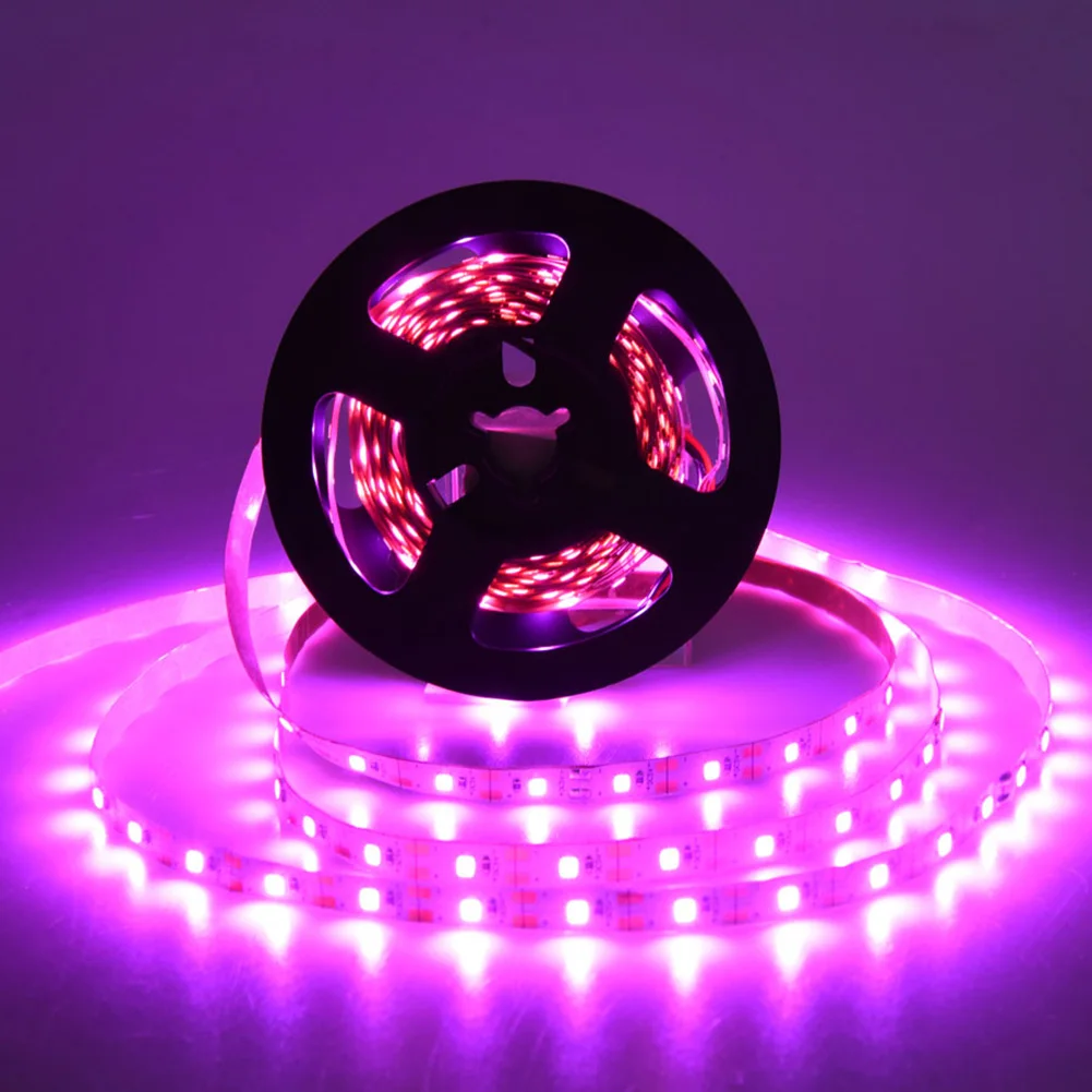 

USB-фитолампа полного спектра, светодиодный фитолампа, гибкая водонепроницаемая лента для растений, 5 В