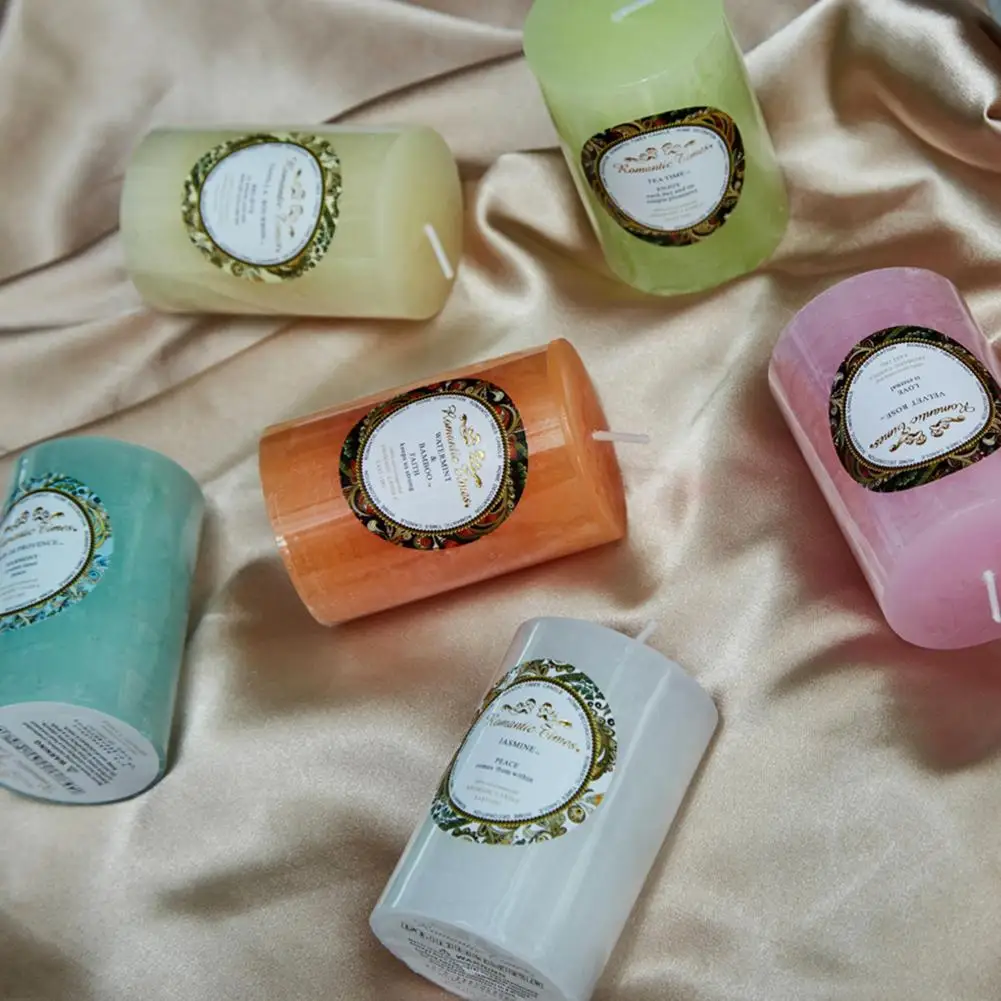 Ароматические свечи колонна восковых ароматизированных свечей церковные